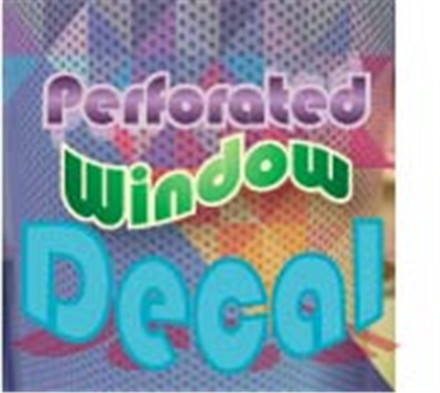 Perforated WIndow Decals